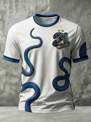 Men's Biscione 21 Short Sleeves T-shirt