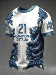 Men's Campioni D'Italia 2025-26 Short Sleeves T-shirt