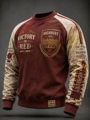 Men's Football Lover North London Forever Printed Sweatshirt