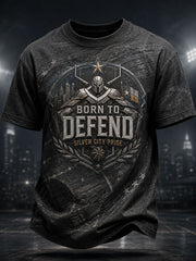 Men's 210 Basketball Lover Printed T-shirt