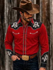 Men's Vintage Western Shirt