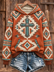 Women's Western Cross Faith Hoodies