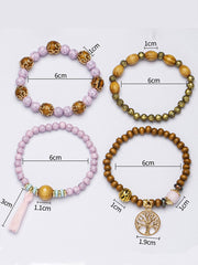 Women's 4-piece bracelet sets