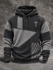 Men's Christian Faith Oversized Drop-Shoulder Hoodie