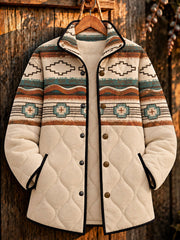 Women's Western Geometric Art Gorge Line Jackets