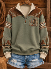 Women's West Wind Print Hoodie
