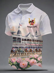 Men's Derby Day Printed Casual Shirt