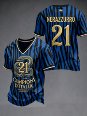 Men's Campioni D'Italia 2025-26 V-neck T-shirt