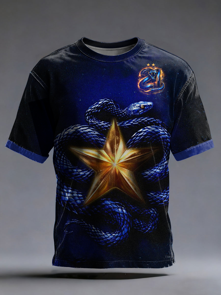 Men's Biscione 21 Short Sleeves T-shirt