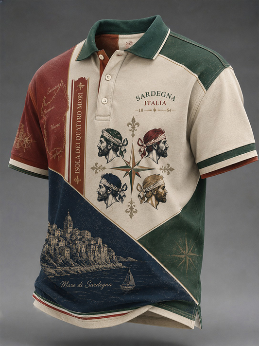 Men's Sardegna Quattro Mori Shirt