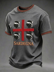 Men's Sardegna Quattro Mori Short Sleeves T-shirt