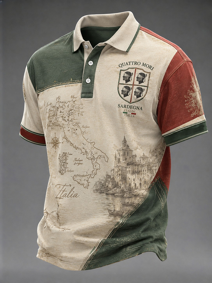 Men's Sardegna Quattro Mori Shirt
