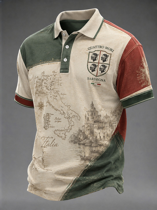 Men's Sardegna Quattro Mori Shirt