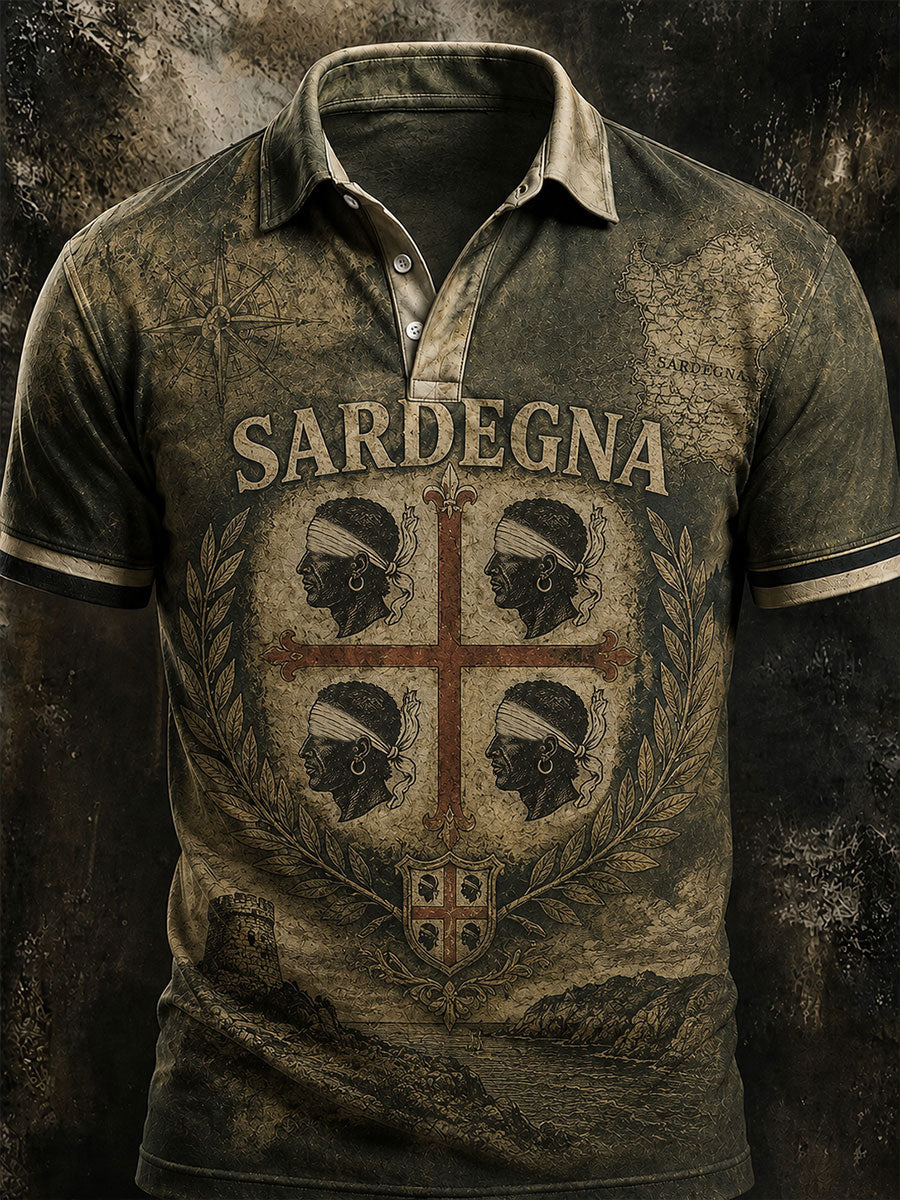 Men's Sardegna Quattro Mori Shirt
