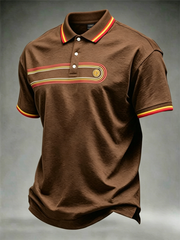 Men's Retro polo shirt