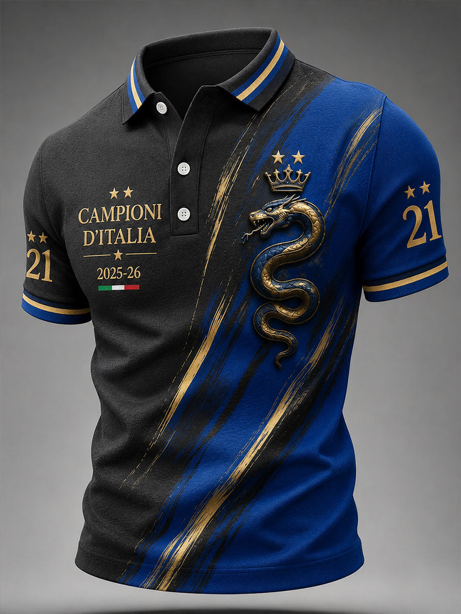 Men's  2025-26 Campioni D'Italia Shirt