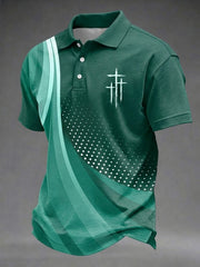 Men's Faith Print Casual Top