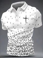 Men's Faith Print Casual Top