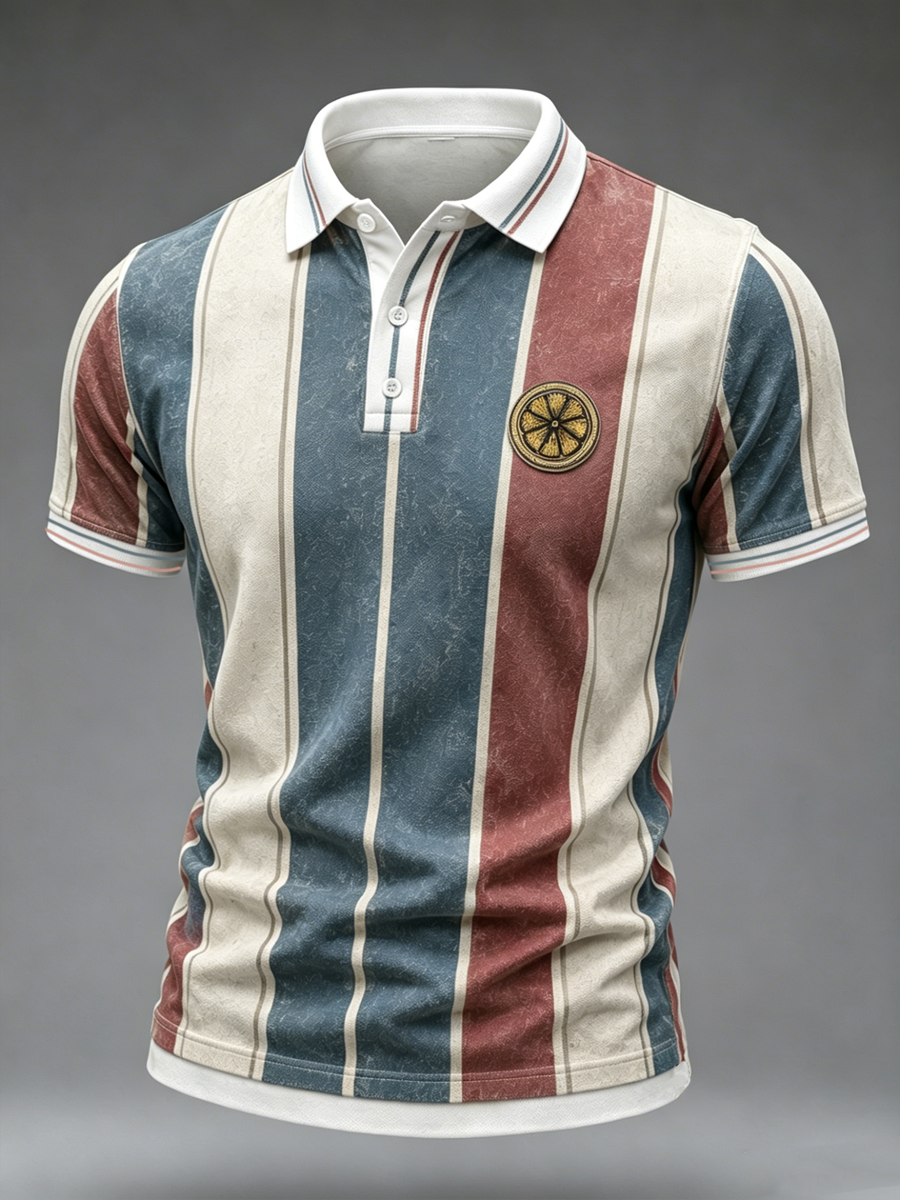 Men's Retro polo shirt