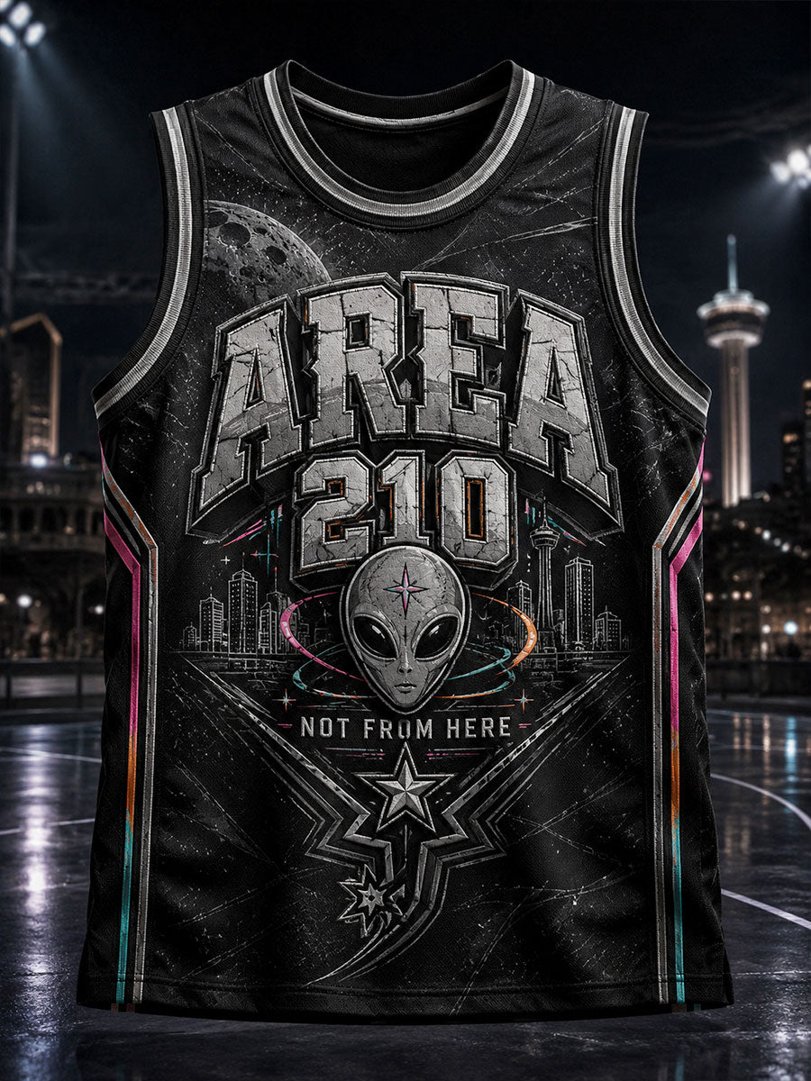 Men's 210 Basketball Lover Printed Tank Tops