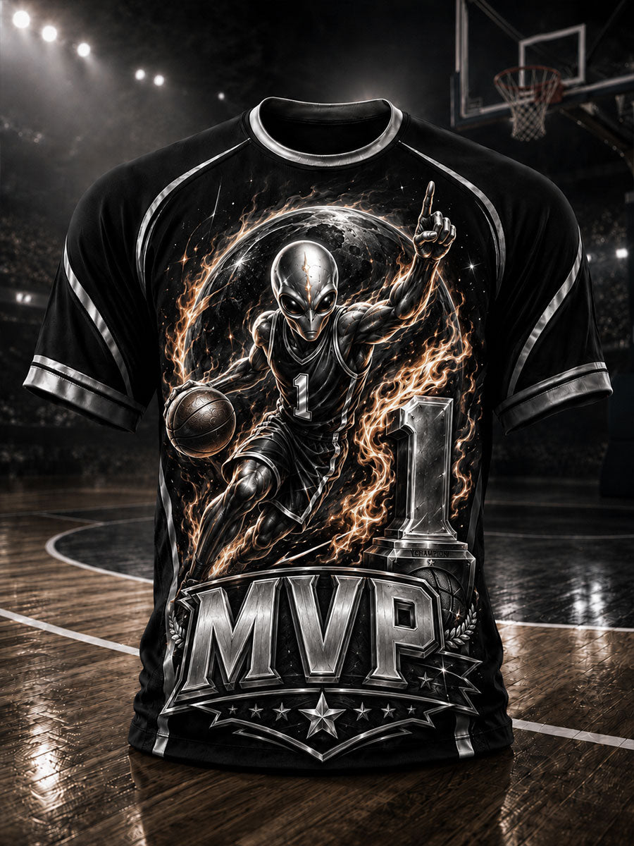Men's No. 1 MVP Basketball T-Shirts