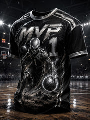 Men's No. 1 MVP Basketball T-Shirts