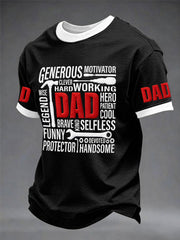 Men's Father's Day Fun Casual T-shirt