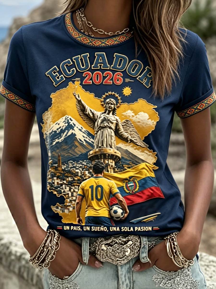 Women's short-sleeved T-shirt