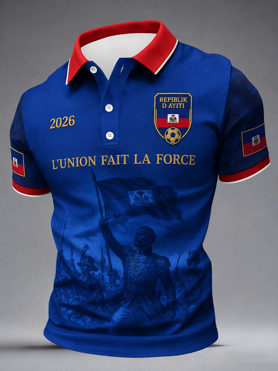 Men's 2026 Haiti Football Tops