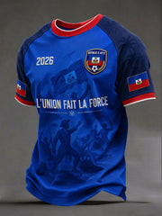 Men's 2026 Haiti Football T-Shirts
