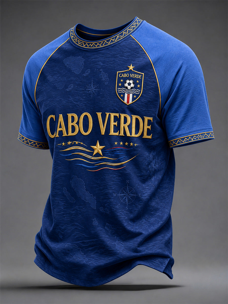 Men's Gift For Football Fans Print Casual Tee