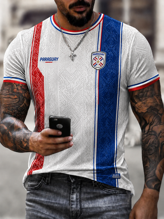 Men's PSRAGUAY Printed short sleeves t-shirt
