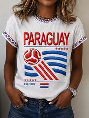 Women's PARAGUAY Printed short-sleeved T-shirt