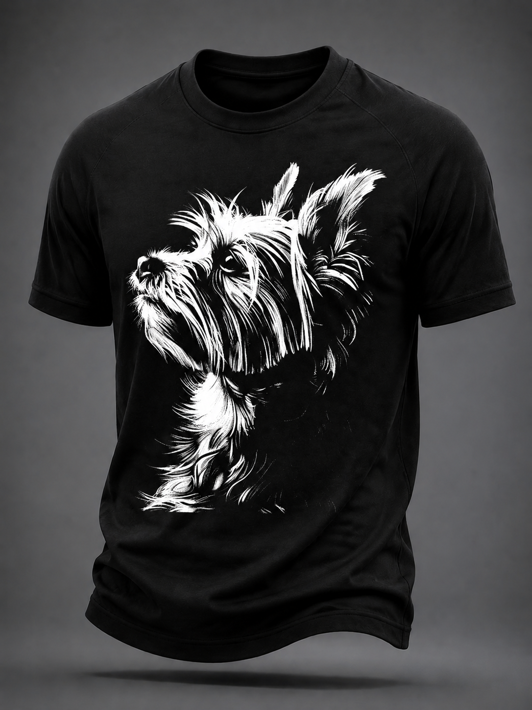Men's Yorkshire Terrier Short Sleeve T-shirt