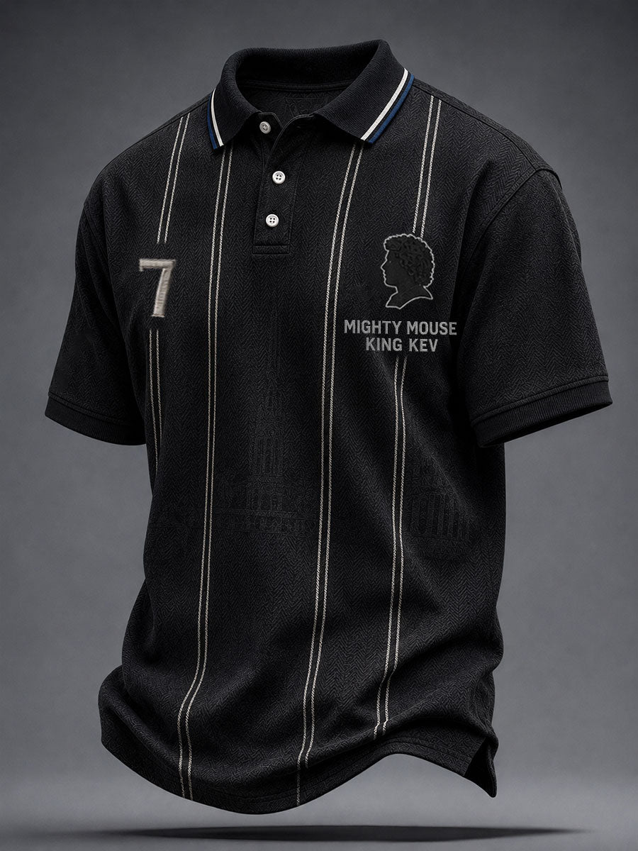 Men's Rip King Kev 7 England Football Lover Printed Casual Tops