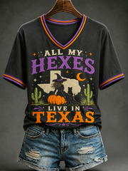 Women's Western Witch Short-sleeved T-shirt