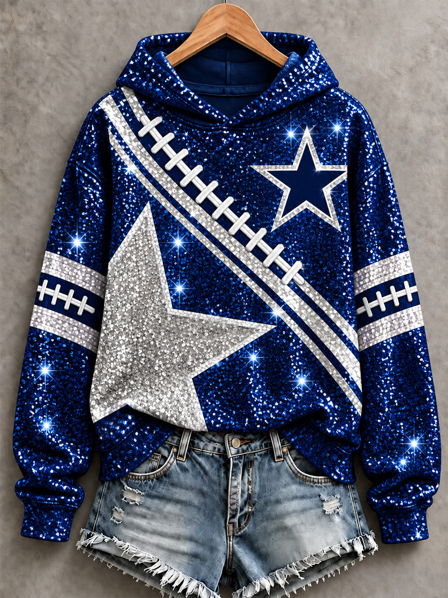 Women's Football Gameday Gift For Football Fans Casual Sweatshirt