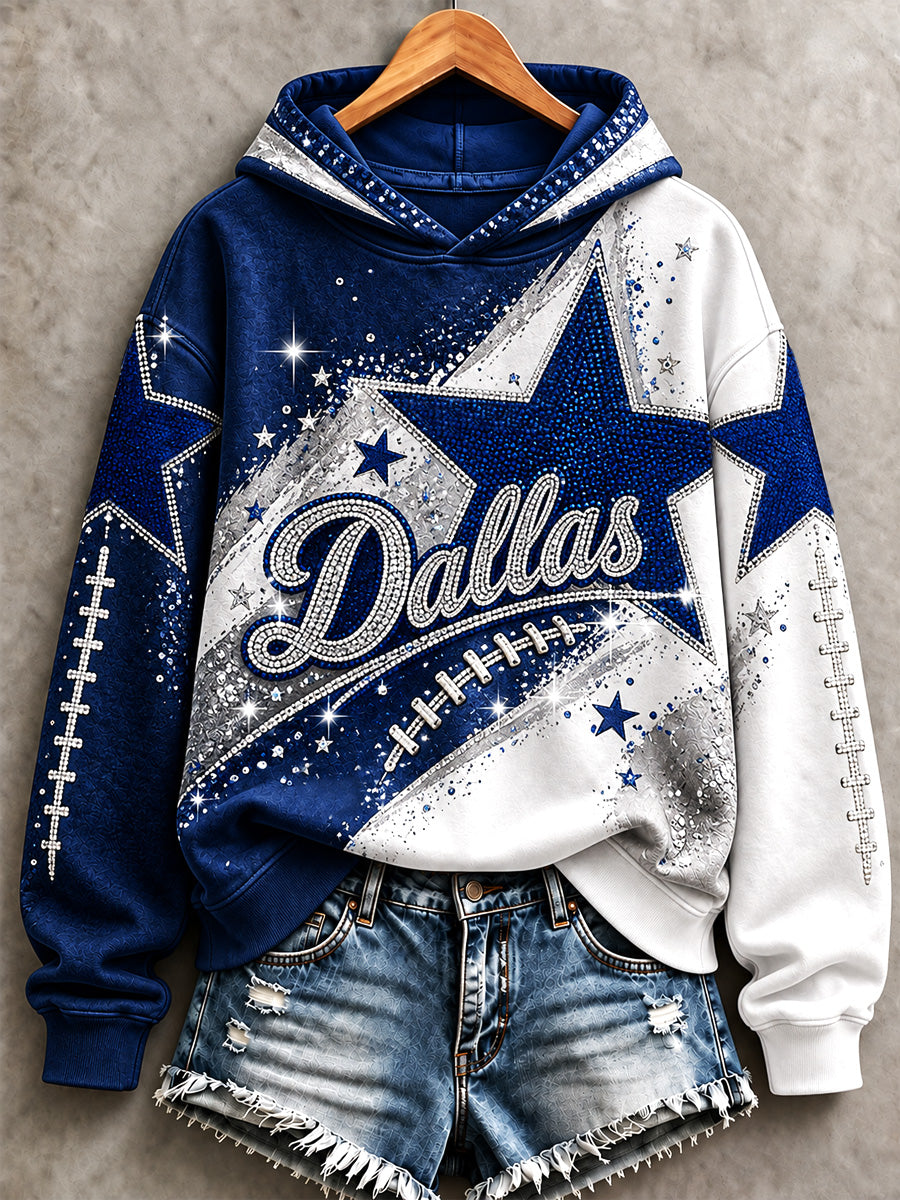 Women's Football Gameday Gift For Football Fans Casual Sweatshirt
