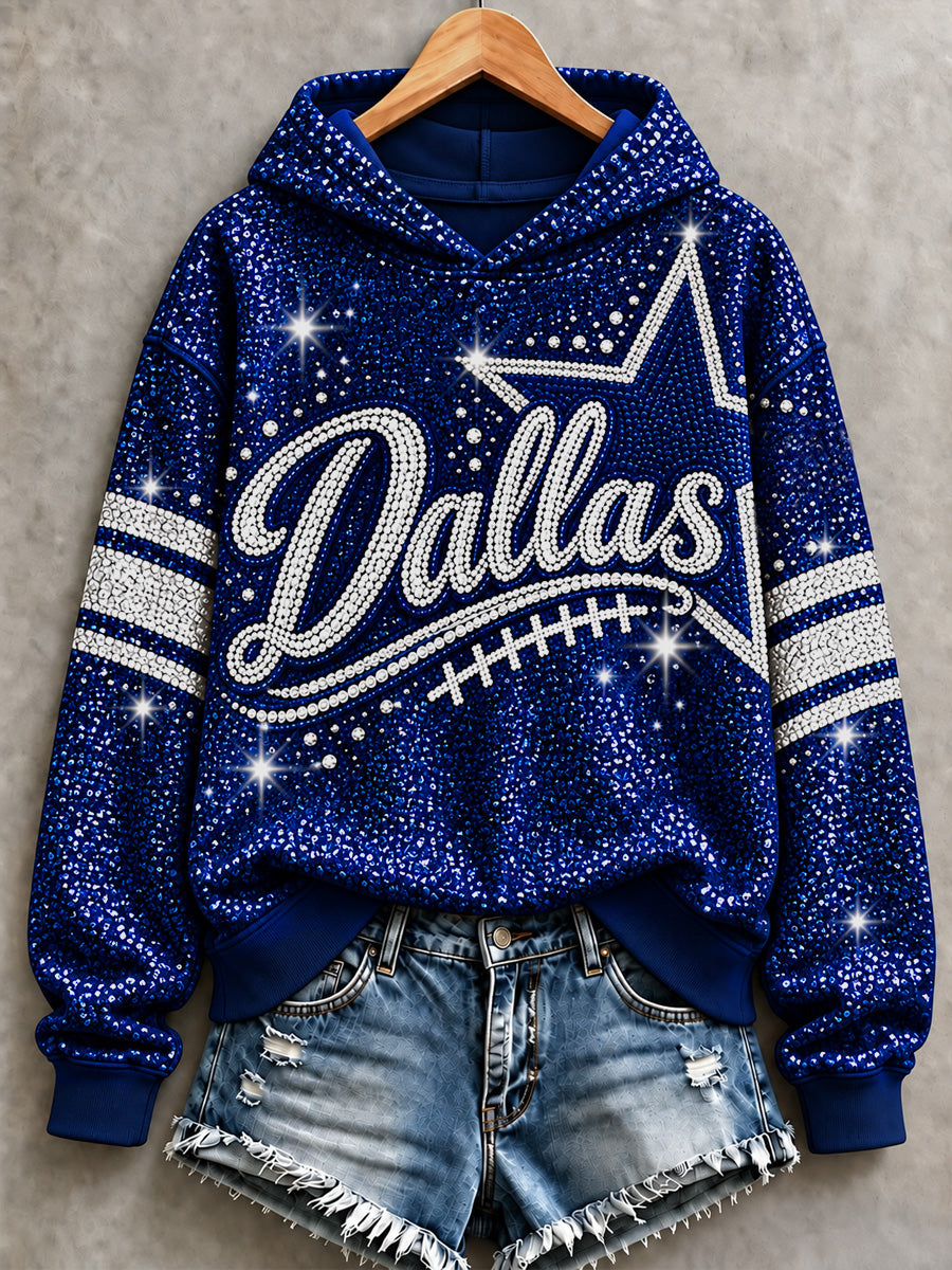 Women's Football Gameday Gift For Football Fans Casual Sweatshirt