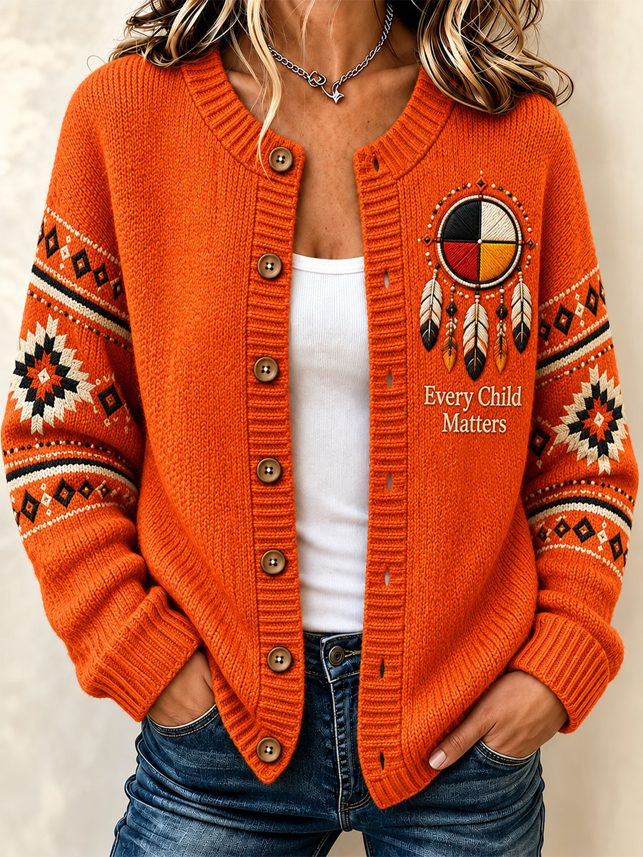 Women's Every Child Matters Cozy Knit Cardigan