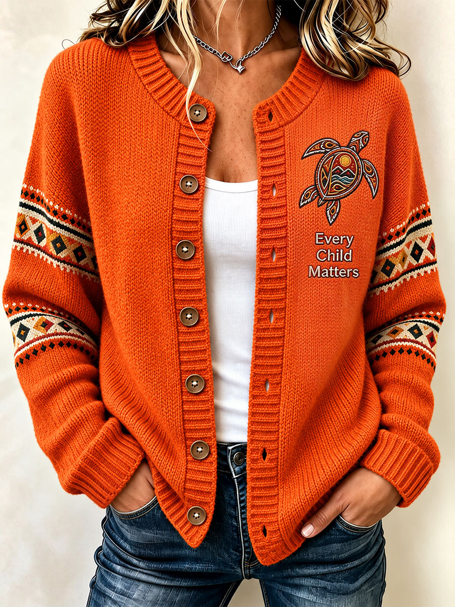 Women's Every Child Matters Cozy Knit Cardigan