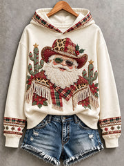 Women's Western Santa Hoodie