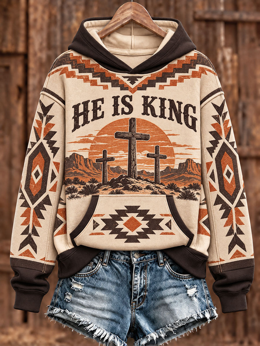 Women's Western Cross Faith Hoodies