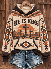 Women's Western Cross Faith Hoodies