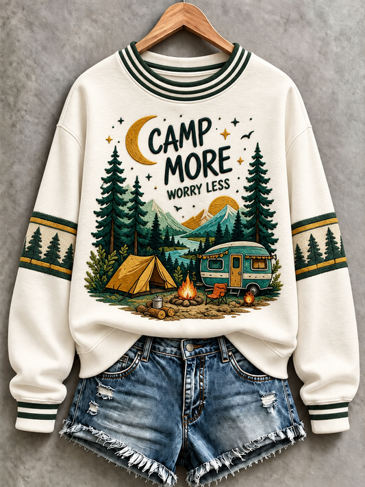Women's Camping Regular Sweatshirt