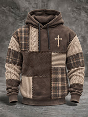 Men's Christian Faith Oversized Drop-Shoulder Hoodie