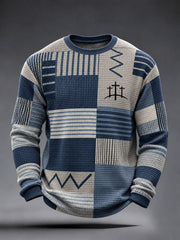 Men's Christian Faith Waffle Long Sleeve T-Shirt