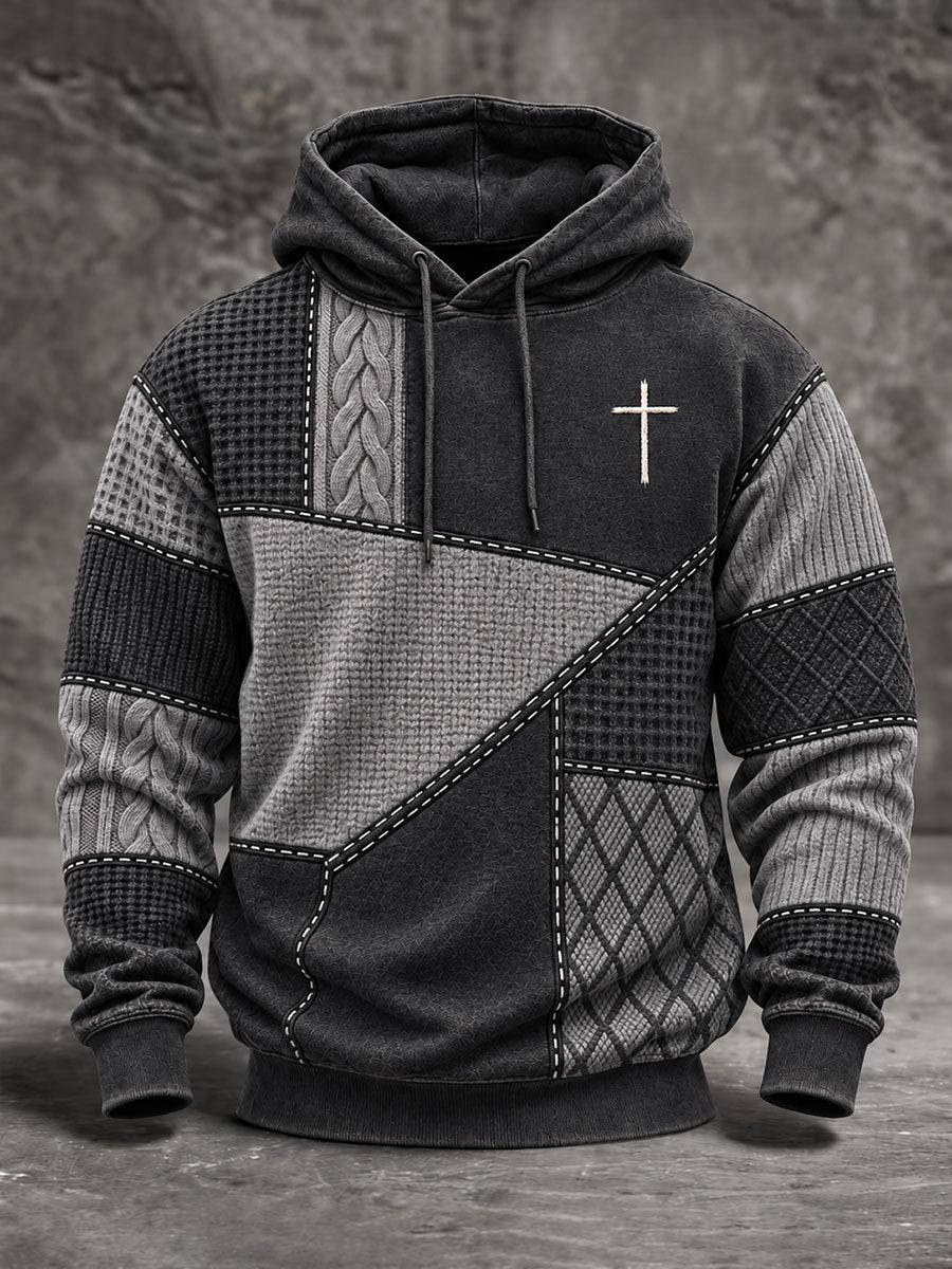Men's Christian Faith Oversized Drop-Shoulder Hoodie