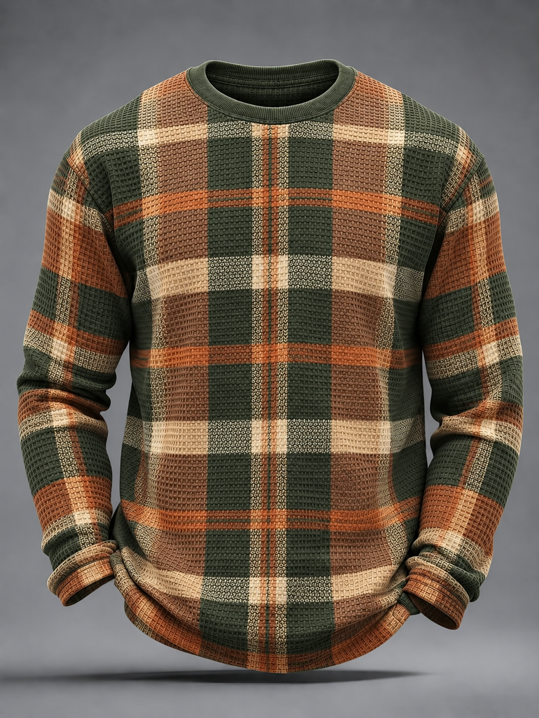 Men's West Waffle Long Sleeve T-Shirt