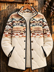 Women’s Western Geometric Art Canyon Line Jackets